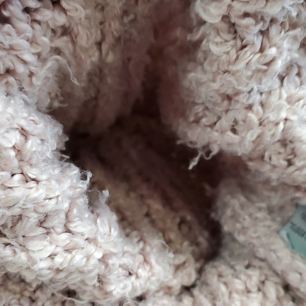 C.C. Blush Knit Hat with Pom Pom - Picture 4 of 4